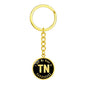 Heart In Tennessee v02 - Luxury Keychain
