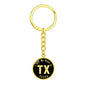 Heart In Texas v02 - Luxury Keychain