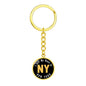 Heart In New York - Luxury Keychain