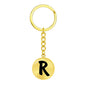 Initial R v1b - Luxury Keychain