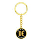Heart In Delaware - Luxury Keychain