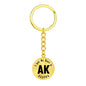 Heart In Alaska v01 - Luxury Keychain