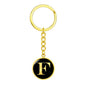 Initial F v2a - Luxury Keychain