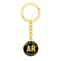Heart In Arkansas - Luxury Keychain
