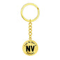 Heart In Nevada v01 - Luxury Keychain