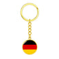 German Flag - Luxury Keychain
