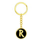 Initial R v2b - Luxury Keychain