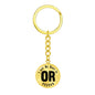 Heart In Oregon v01 - Luxury Keychain
