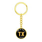 Heart In Texas - Luxury Keychain