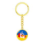 Ukrainian-Canadian - Luxury Keychain