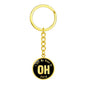 Heart In Ohio v02 - Luxury Keychain