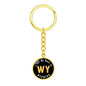 Heart In Wyoming - Luxury Keychain