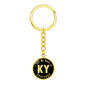 Heart In Kentucky v02 - Luxury Keychain