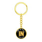 Heart In Indiana - Luxury Keychain