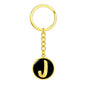Initial J v2b - Luxury Keychain