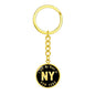 Heart In New York v02 - Luxury Keychain