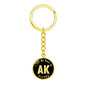 Heart In Alaska v02 - Luxury Keychain