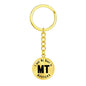 Heart In Montana v01 - Luxury Keychain