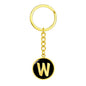 Initial W v2b - Luxury Keychain