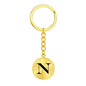 Initial N v1a - Luxury Keychain