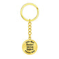 Miniature American Shepherd - Luxury Keychain