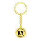 Heart In Kentucky v01 - Luxury Keychain