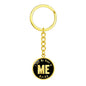 Heart In Maine v02 - Luxury Keychain