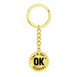 Heart In Oklahoma v01 - Luxury Keychain