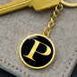 Initial P v2a - Luxury Keychain