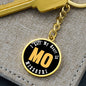 Heart In Missouri - Luxury Keychain