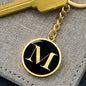 Initial M v2a - Luxury Keychain