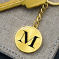 Initial M v1a - Luxury Keychain