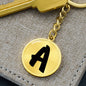 Initial A v1b - Luxury Keychain