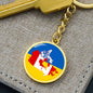 Ukrainian-Canadian - Luxury Keychain