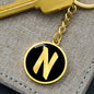 Initial N v2b - Luxury Keychain