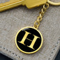 Initial H v2a - Luxury Keychain