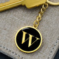 Initial W v2a - Luxury Keychain