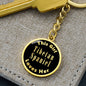 Tibetan Spaniel v2 - Luxury Keychain