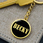 Becky v02 - Luxury Keychain