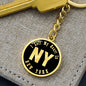 Heart In New York v02 - Luxury Keychain