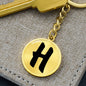 Initial H v1b - Luxury Keychain