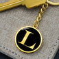 Initial L v2a - Luxury Keychain