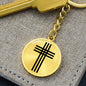 Stylized Cross - Luxury Keychain