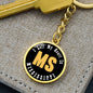 Heart In Mississippi - Luxury Keychain