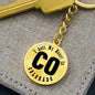 Heart In Colorado v01 - Luxury Keychain