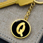 Initial Q v2b - Luxury Keychain