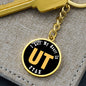 Heart In Utah - Luxury Keychain