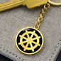Dharma Wheel v2 - Luxury Keychain