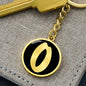 Initial O v2b - Luxury Keychain
