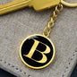 Initial B v2a - Luxury Keychain
